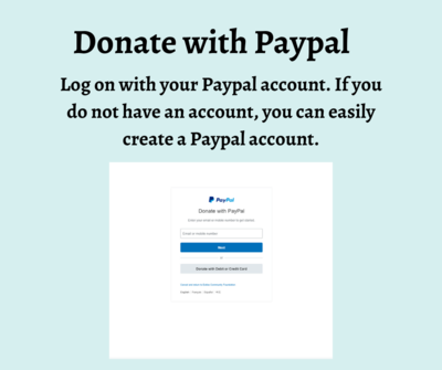 Donate Using Paypal